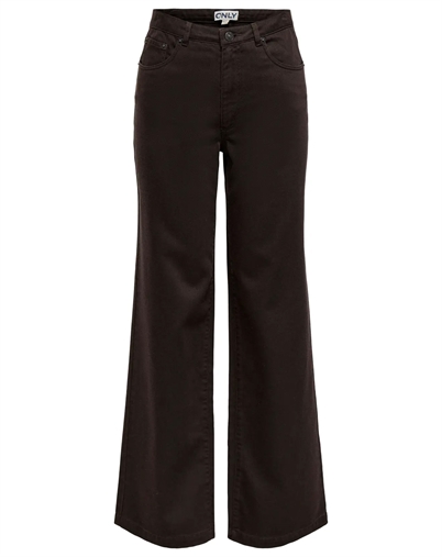 Only - ONLJuicy Soft HW Wide Jeans - Black Coffee